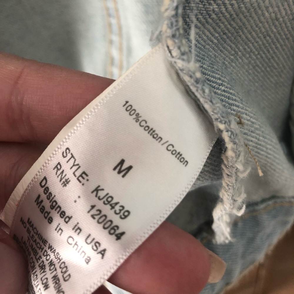 Distressed Denim Jacket - Picture 4 of 4